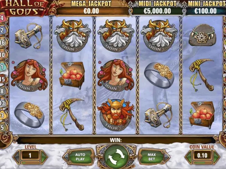 Hall of Gods — tragaperras online en Spinanga